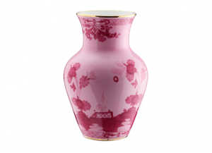 Ginori Oriente Italiano Porpora Ming Vase - 9"